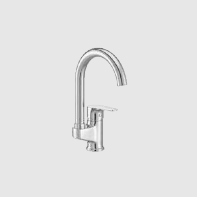 Single lever sink mixer - table mounted